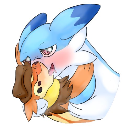 jagurjay's tweet photo. Man its been so long since i have bothered posting anything here. I am back just so i can post this here and then leave again. Hope you enjoy this image of Bagel the Buizel kissing a Chillet that i drew today.

#furryart #furryfanart https://t.co/aGUAKeavku