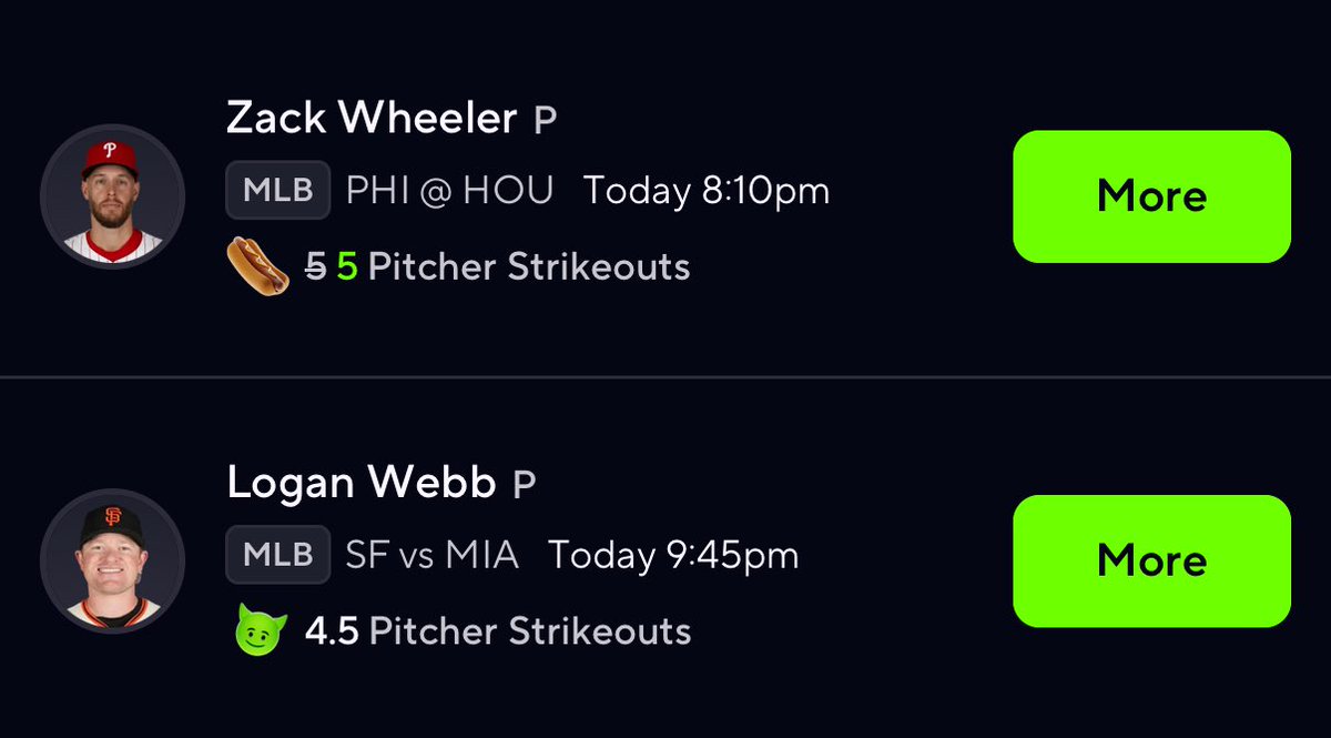 stackpropz's tweet photo. #MLB Glizzy Pair 🌭🔥

🚨$5 Per Month Only Til Midnight 🚨
https://t.co/F1KCMN8ZzR

$500 To 5 Followers Who ❤️ + RT

#PrizePicks #GamblingX #AGTG https://t.co/N55666F7X0