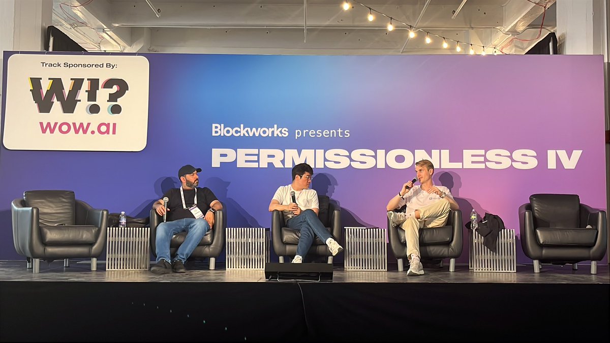 Empowering builders through <a href="/Dune/">Dune</a> <a href="/DuneSim/">Sim</a> IDX! 🛠️🛠️

<a href="/hagaetc/">hagaetc.eth</a> with <a href="/StoryProtocol/">Story</a> and <a href="/thirdweb/">thirdweb</a> on stage at <a href="/Blockworks_/">Blockworks</a> <a href="/Permissionless/">Permissionless</a> in NYC!