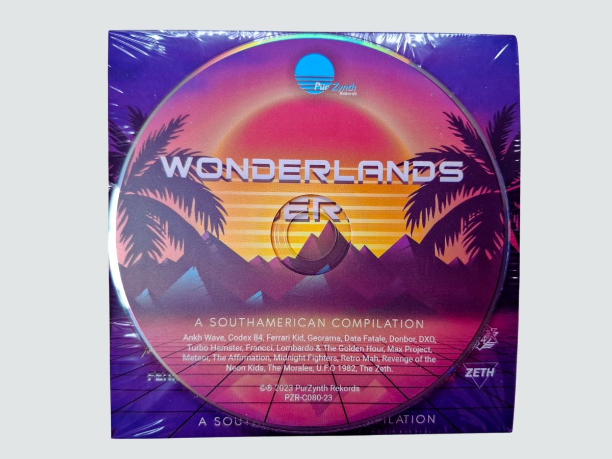 WONDERLANDS🌄- A South American Compilation 2nd run CDs are here! 

📀Get your copy at better price on cardboard sleeve + 20 tracks on digital album!
purzynthrekords.bandcamp.com/album/wonderla…

#PurZynth #Compilation #Synthwave #Retrowave