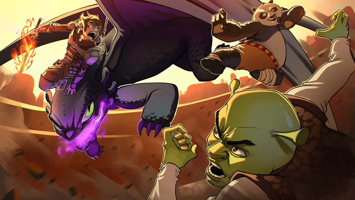 16 DreamWorks Legends. 1 Winner.
Who would win in a tournament of DreamWorks icons? We let YOU decide! Check out our latest video where we break down each matchup, debate the winners, and crown the ultimate champion!

Likes and retweets appreciated!

Thumbnail by <a href="/_obarii/">_obari (COMMS OPEN)</a>