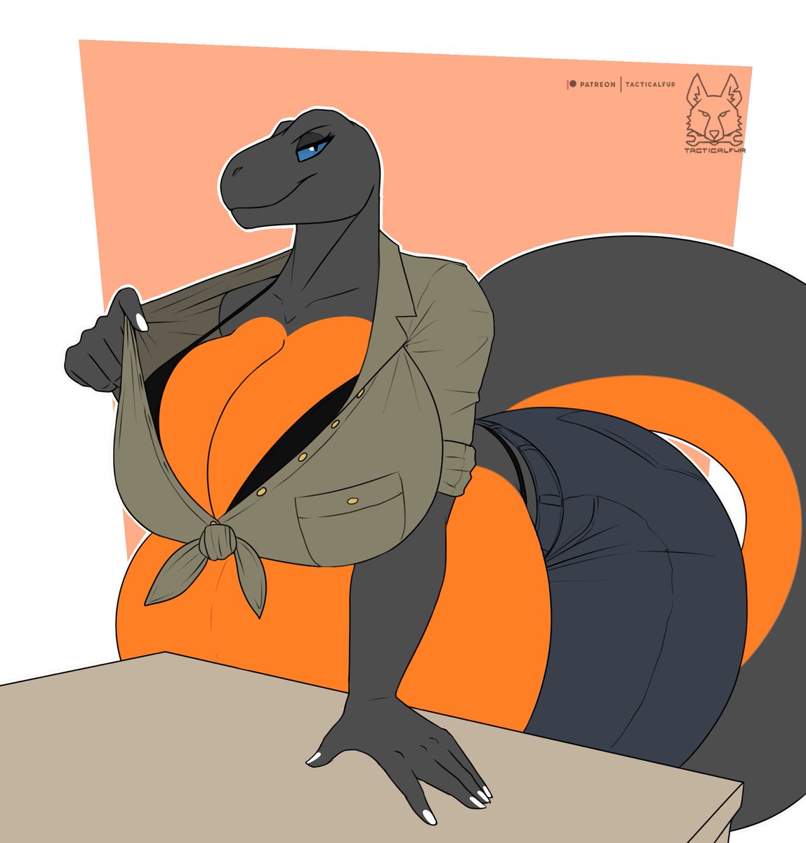 Scaly (@bigbustyraptor) on Twitter photo Artwork done <a href="/TheDrunkCoyote/">Tacticalfur (King Coyote)</a>
Stare all you like~
Includes a stuffed belly and preg alt Artwork done <a href="/TheDrunkCoyote/">Tacticalfur (King Coyote)</a>
Stare all you like~
Includes a stuffed belly and preg alt