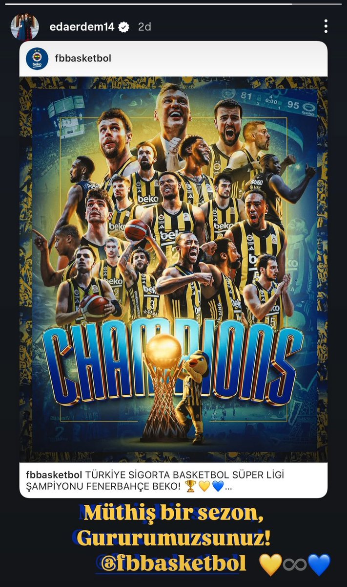 Yeni sezonda voleybolda bizim yılımız olsun kaptanım inşallah 🙏🏼💙