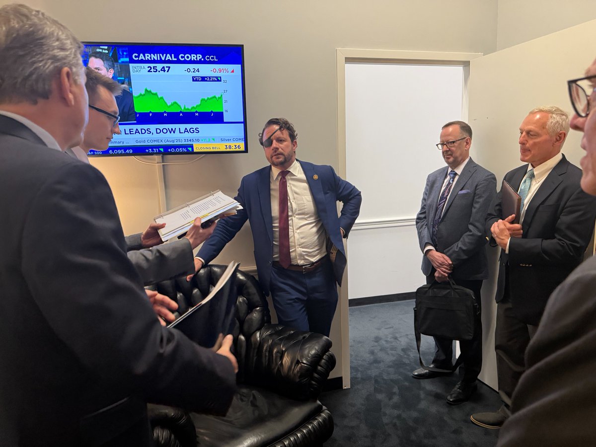 CHPA's tweet image. Back to OTC policy for our next meeting – we had a great conversation with @RepDanCrenshaw to further discuss the need for OMUFA reauthorization. We’re grateful to the Congressman for his continued advocacy on this issue and the future of self-care access.