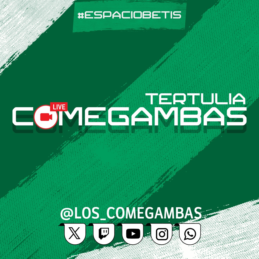 Todos a twitch y youtube que estamos en DIRECTO en #ESPACIOBETIS

Os traemos 🧨🧨🧨🧨🧨🧨🧨🧨

twitch.tv/Los_Comegambas