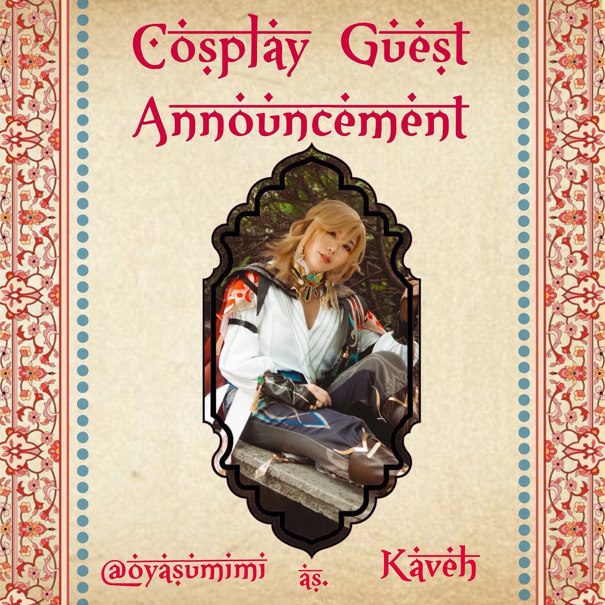 KavehNYC's tweet image. The Paradisea Golden Celebration is excited to announce our first cosplay guest! The lovely @oyasumimi will be joining us, as the birthday boy himself!
Saturday, July 12th
Location: Lazy Sundaes (Brooklyn)
Time: 12pm-6pm
#kaveh #kavehnyc