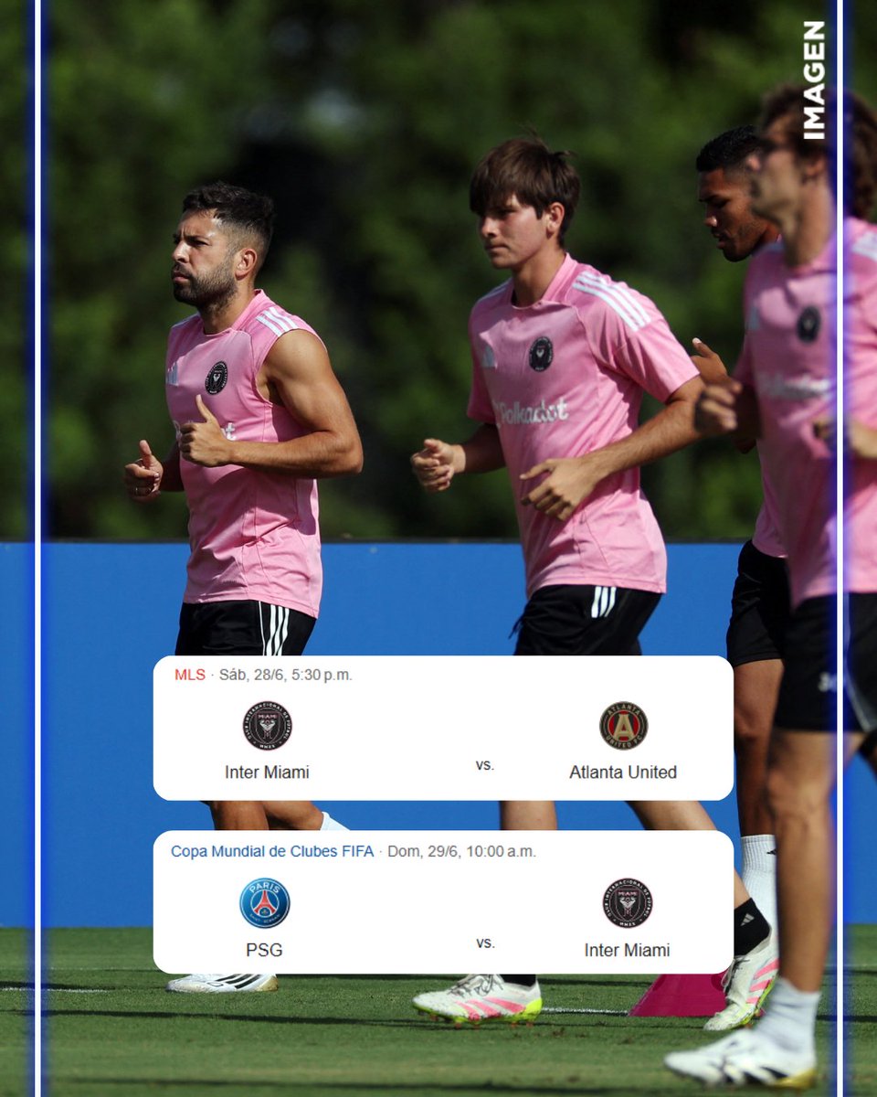 ¡NI ELLOS CREÍAN PODER AVANZAR! 😬🦩

El Inter de Miami tenía dos juegos en menos de 24 horas. Uno el sábado en la MLS, otro el domingo en el Mundial de Clubes. El equipo ya ha reprogramado su juego ante Atlanta United para octubre.

#MLS #MundialDeClubes #InterMiami