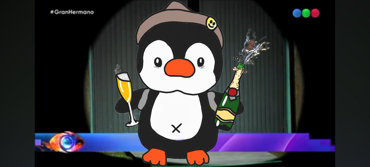 CaterinaChez's tweet photo. Así como lo ves... Un simple pingüino llego más lejos que Cata... Incluso apagó las luces de la casa más famosa... https://t.co/Y0IZVGEb7M