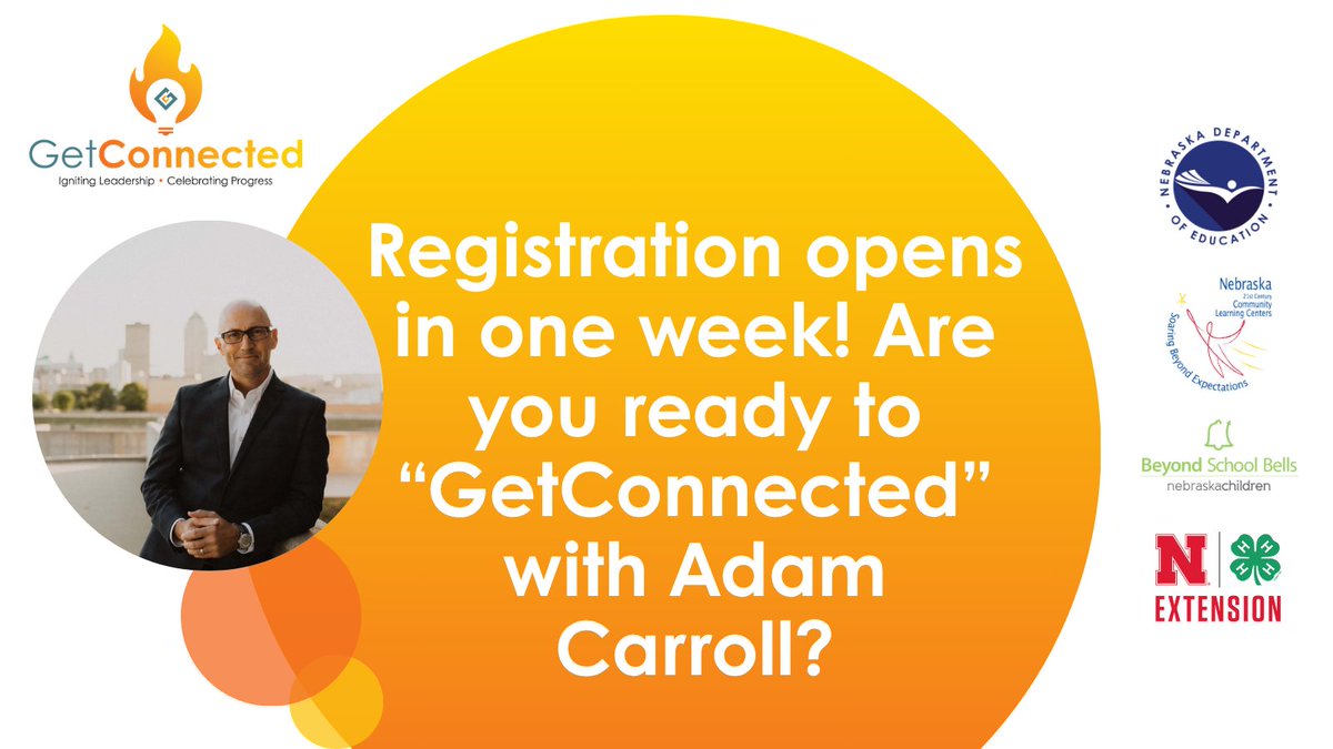 NDEFamComEngage's tweet image. 🚨 Registration for #getconnected2025 opens July 1!🔥 
Secure your spot for just $100 before it closes Sept 12.
Don&apos;t miss keynote speaker Adam Carroll—it&apos;s going to be big! 
#getconnected2025