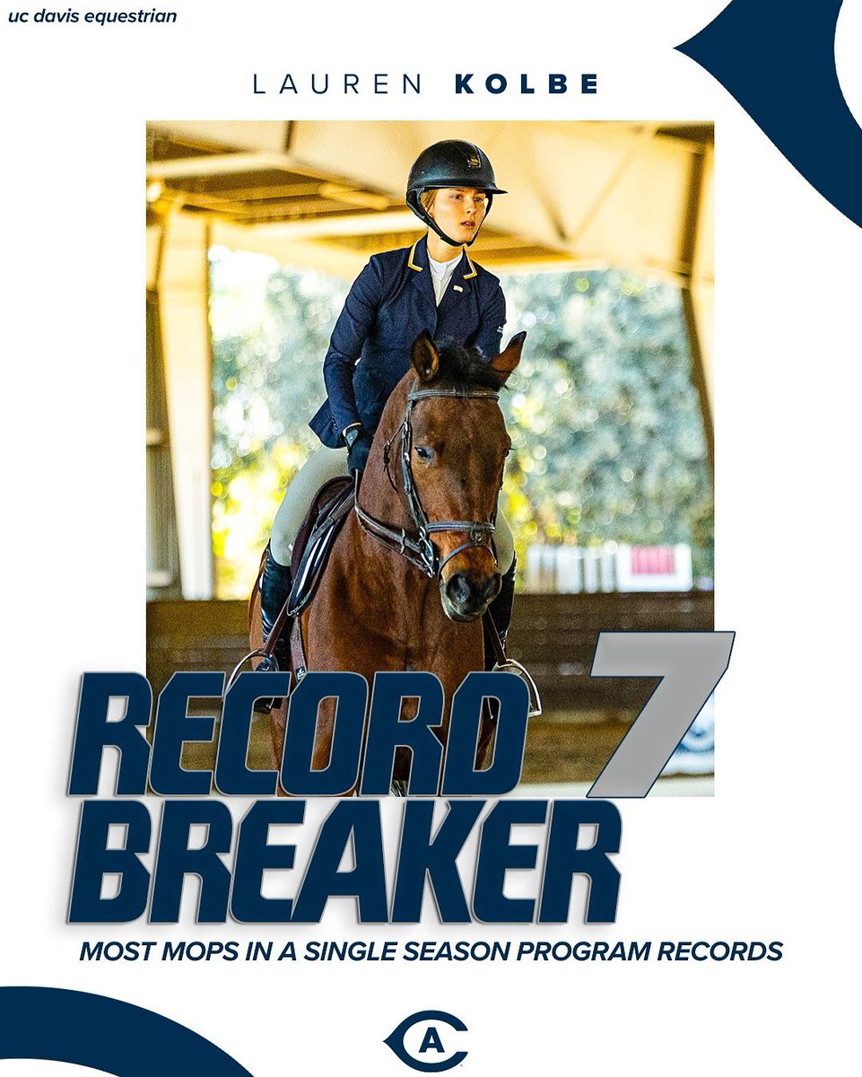 𝚁𝙴𝙲𝙾𝚁𝙳 𝙱𝚁𝙴𝙰𝙺𝙴𝚁 💥

Sophomore Lauren Kolbe sets a program high of 7️⃣ MOPs earned in one season!! 

#GoAgs