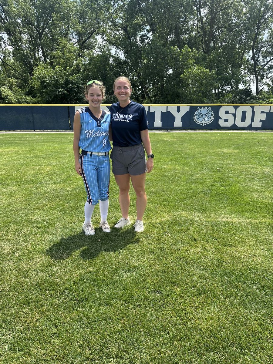 Thank you <a href="/TrollsSoftball/">Trinity Christian Softball</a> for hosting a great camp! I enjoyed getting to know the team and having lots of good laughs!