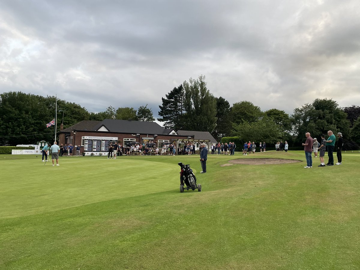 Two great semi finals tonight to decide our 2025 BGA Championship final

A Stirling has won 1 up vs Rob Taylor

G Ash has won 2 up vs C Lloyd

The final will take place tomorrow at 5pm and it would be great to continue this week’s great support at Breightmet GC