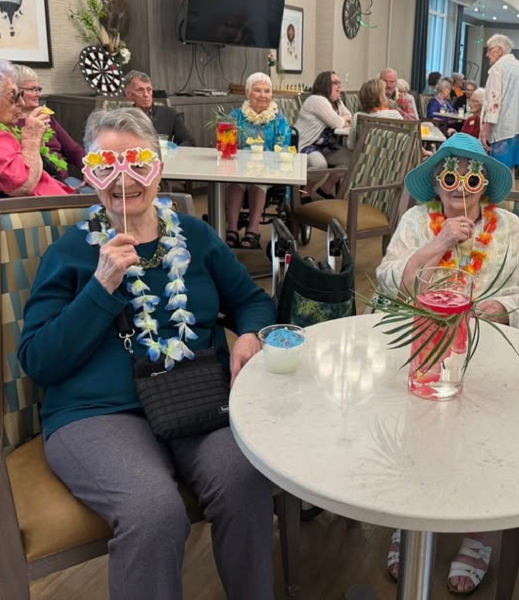 AllSeniorsCare's tweet image. Aloha, Summer! 🌞🌺
We kicked off the season with a tropical Luau—colourful leis, lively music, and smiles all around! 🍍
Cheers to sunshine, laughter, and joyful moments at All Seniors Care! 🌴
#SeniorWellness #JoyfulLiving #LuauParty #AllSeniorsCare