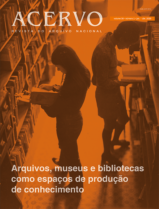 O artigo "Fundo Ministério da Justiça e Negócios Interiores: fontes sobre #arquivos, #bibliotecas e #museus na Primeira República" aborda a formação do fundo, custodiado pelo Arquivo Nacional, e suas possibilidades de pesquisa: revistaacervo.an.gov.br/index.php/revi…