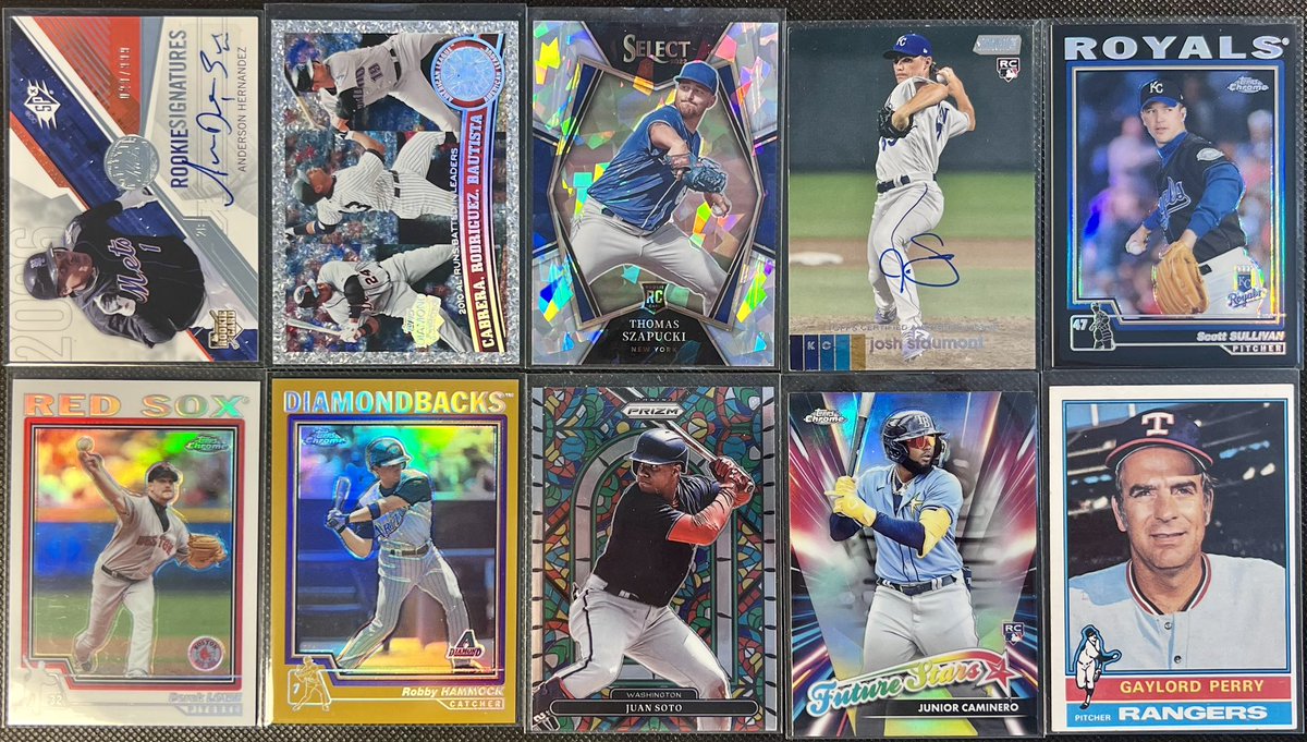 #coolenoughstacks Lot 68

$1 each

Hernandez /999
Szapucki /25

Claim by player name

Rules &amp; info in pinned tweet. Stack through Thursday.

#coolenoughstacks