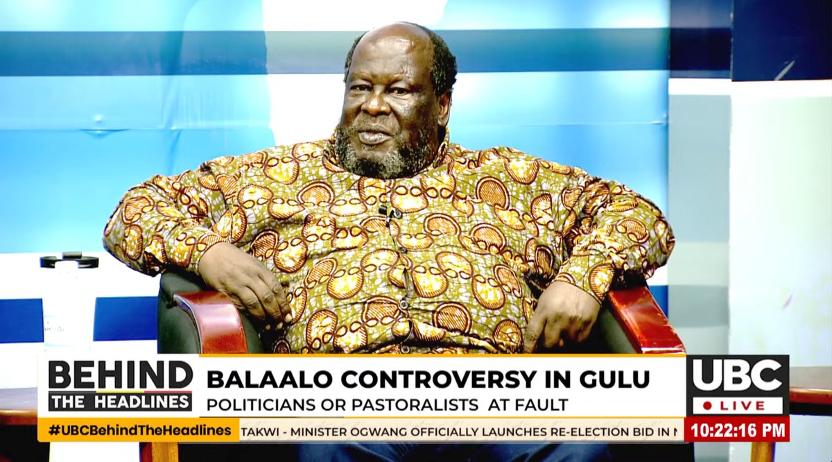 We’re not discussing land grabbing—Acholi has vast land. The issue is the process: if you farm in a way that respects their way of life, there’s no crisis. Otherwise, you’ll face natural resistance - Prof. Ogenga Latigo 

#UBCBehindtheHeadlines