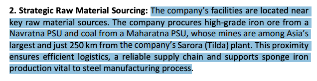 SSage82827's tweet image. 3/🛠️ Strengths
1)  In house from sponge iron to SS coils for seamless manufacturing of ERW = cost control
2)  Near PSU iron ore &amp;amp; coal mines (~250 km)
3) 43 distributors, 700+ dealers across 15 states
#SambhvSteel #SteelTubes #StructuralTubes #SupplyChain #SteelSector