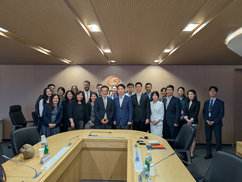 We learned a lot from the briefings we got at Hanwha as well, including their many businesses and their capabilities.