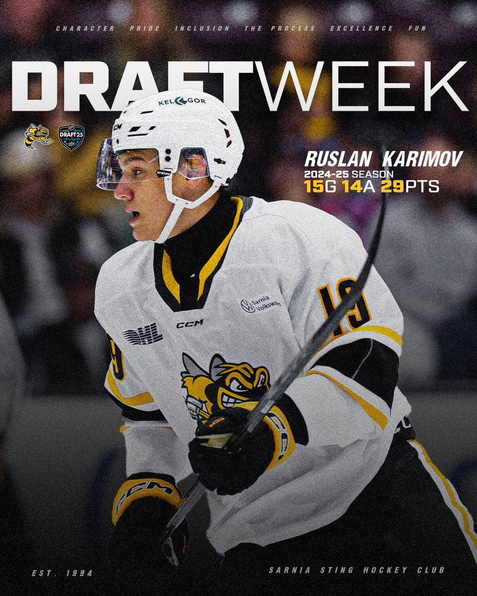 Karimov’s got that edge 👊

15G. 14A. 29PTS.

#UsAgainstAll | #NHLDraft