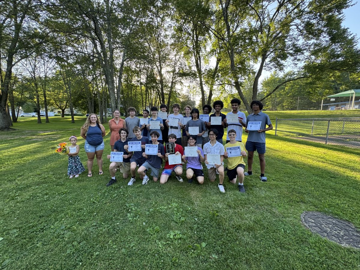 Boys volleyball received the CBVO Jung Park Sportsmanship Award this spring. Congratulations!