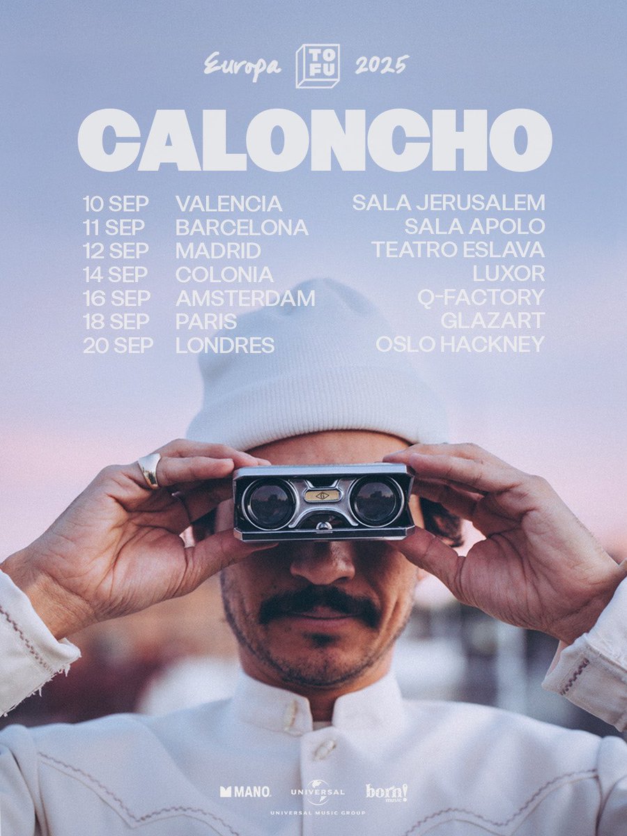 Tofutour por Europa. ❐ ☻

Caloncho.mx/tour