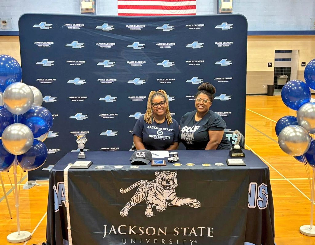 Simone Horton-Parham signed to play golf at Jackson State 
☆ Simone is the first lady golfer from James Clemens High School in Madison Alabama sign to play at the Division 1 level