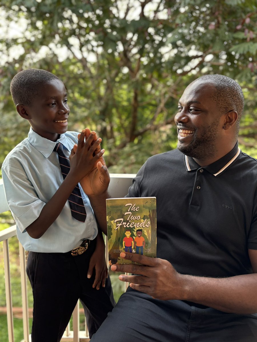 Chidera Ukoha has finished his Junior WAEC today.

From moving around motor parks in Enugu trying to sell his books to soaring high like his peers in few months!