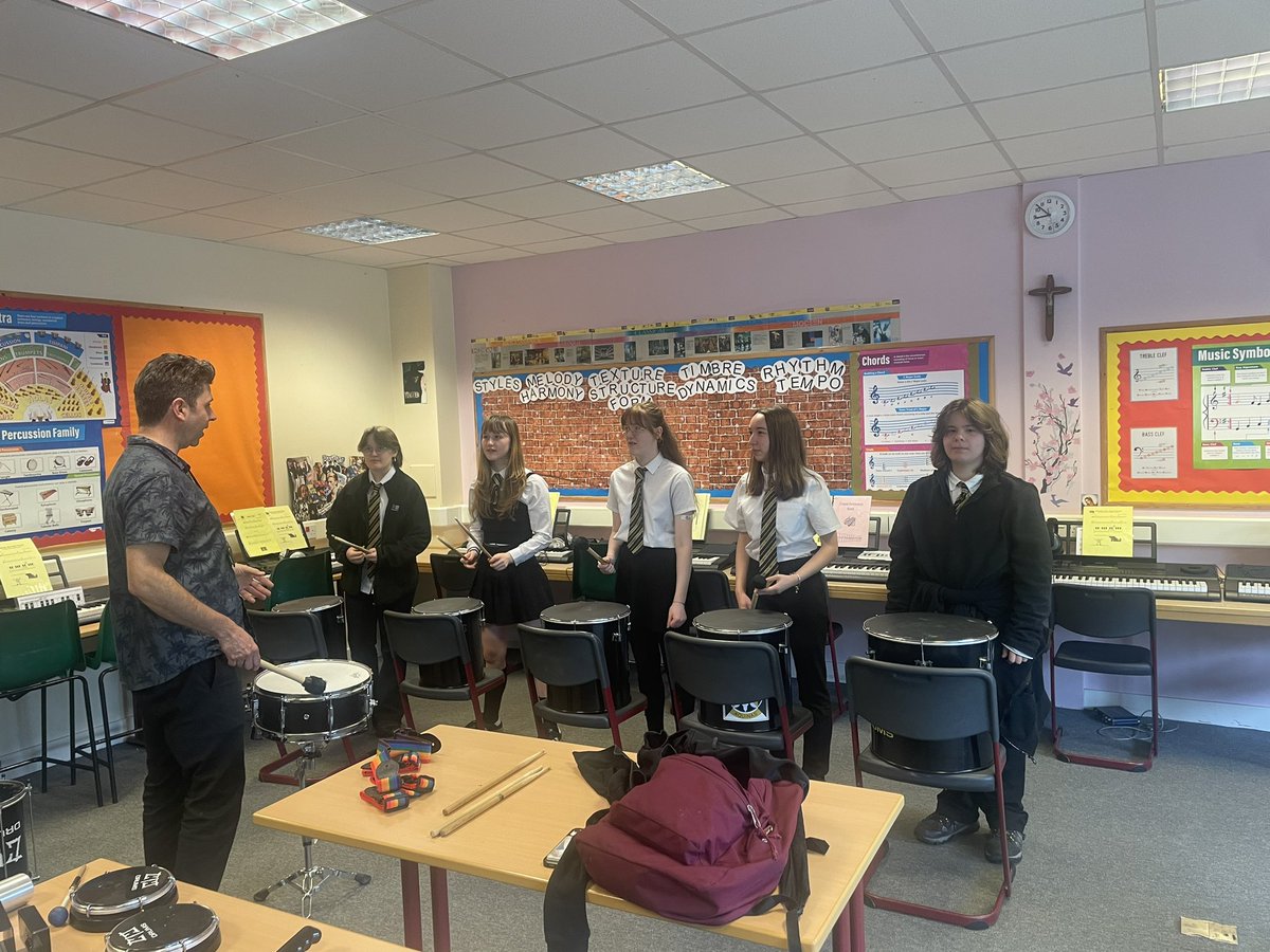 STA Performing Arts (@sta_perf_arts) on Twitter photo As we celebrate the last day of term - there is always time for a wee ensemble rehearsal in performing arts!
Wishing everyone in our <a href="/StThomasAqSec/">St Thomas Aquinas</a> community a wonderful and peaceful summer break!
Just also make sure you keep up the practice!! 🤩🎺🎷🎻🎹🥁🎸 As we celebrate the last day of term - there is always time for a wee ensemble rehearsal in performing arts!
Wishing everyone in our <a href="/StThomasAqSec/">St Thomas Aquinas</a> community a wonderful and peaceful summer break!
Just also make sure you keep up the practice!! 🤩🎺🎷🎻🎹🥁🎸