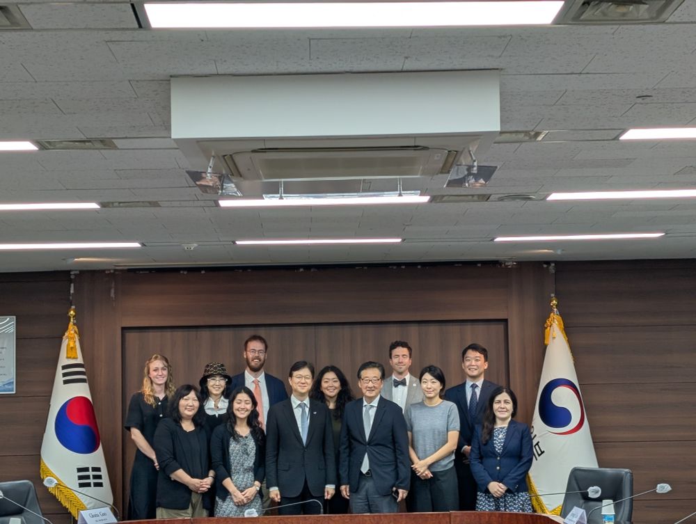 And to DG Taehee Whang for explaining the work of the Ministry of Unification and North Korea policies. Good luck back at Yonsei University!