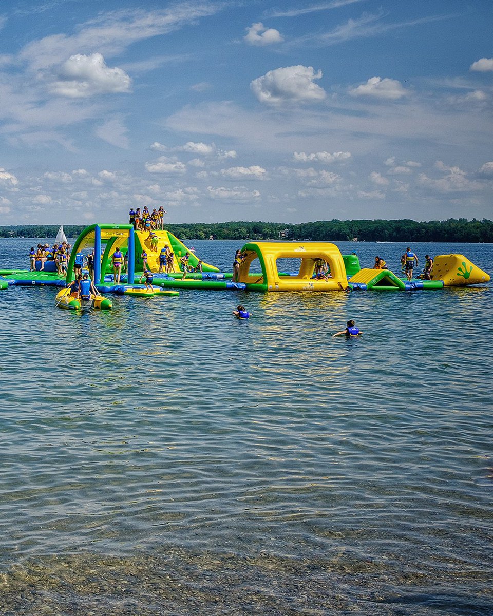The wait is over—#BarrieSplashON returns June 27! 💦 Canada's largest inflatable waterpark is back at Centennial Beach with a fresh layout and new challenges. Bounce, slide &amp; splash all summer long! 🌞

#SplashOnIsBack #BarrieWaterfront #VisitBarrie #ExploreBarrie