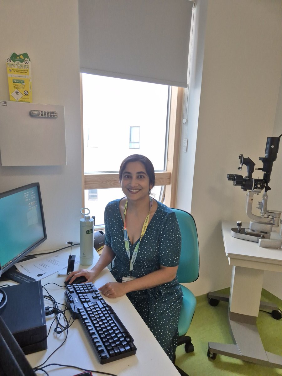 Damien Yeo (@drdamoeyes) on Twitter photo Our clinical fellow Dr Rimi <a href="/AHOphthalmology/">Alder Hey Ophthalmology</a> is given the only clinic room with a window.
I have been told that this optimises wellbeing 🌻 and ensures 100% productivity 🤣
This is her smiling at the end of a long clinic day so it must be working! Our clinical fellow Dr Rimi <a href="/AHOphthalmology/">Alder Hey Ophthalmology</a> is given the only clinic room with a window.
I have been told that this optimises wellbeing 🌻 and ensures 100% productivity 🤣
This is her smiling at the end of a long clinic day so it must be working!