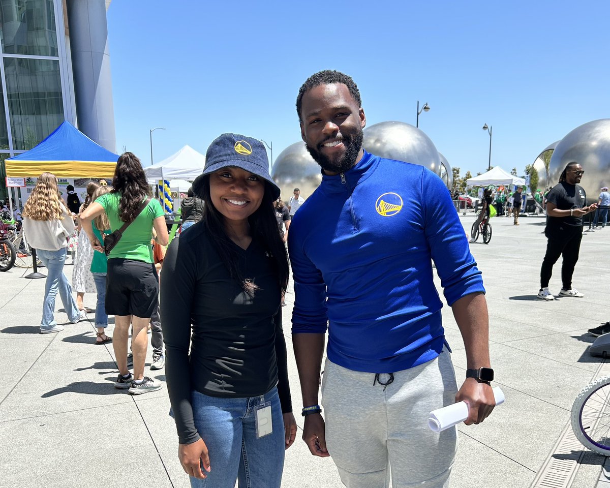 LarkinStreet's tweet photo. Thank you @DubsCommunity @Waymo @warriors for hosting Get In Gear! ๐ฒ
Our youth & families came for free bikes, safety tips, and a surprise visit from Gui Santos! A powerful day of community, connection, and joy. ๐๐
#GetInGear #DubsCommunity #LarkinStreetCommunity https://t.co/YaLmbQCiMb
