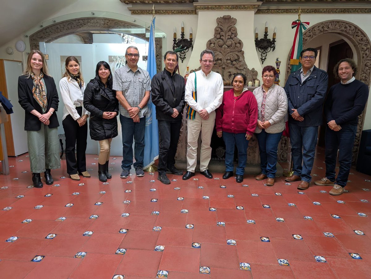 Hoy nos reunimos con integrantes del <a href="/CMecanismo/">ConsejoMecanismo</a> del <a href="/Mecanismo_MX/">Mecanismo de Protección Federal</a> para definir estrategias conjuntas para su fortalecimiento. Reconocemos su valiosa labor para la protección de personas #defensoras de derechos humanos y #periodistas en México.