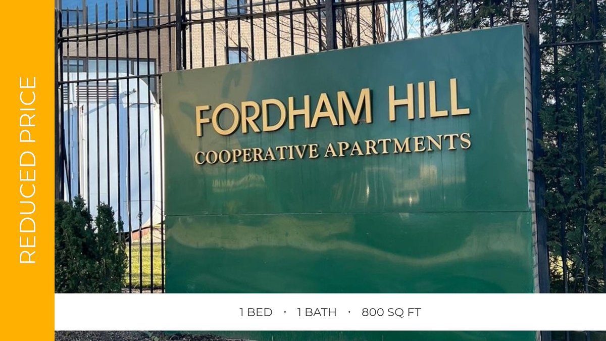 thedalgroup's tweet photo. 📍 Reduced Price 📍 This recently reduced home at 1 Fordham Hill Oval 10e in Bronx won't last long, so, don't wait to set up a showing! Reach out here or at (917) 319-0304 for more information!

A. Derrick Logan
The A. Derrick Loga... https://t.co/lQESx2Xhm7 https://t.co/PkAARof2Dg