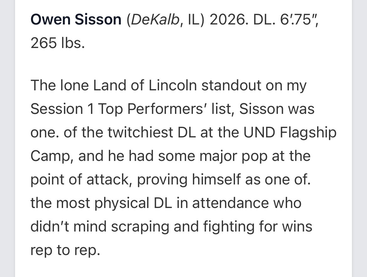 OwenSisson's tweet image. Thanks @OJW_Scouting and @NWahlScouting for the recognition! Big things coming soon! @dekalb_football