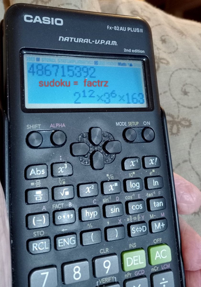 mcdonwt's tweet photo. Sudoku Factorise bn by fx82edn  Hardy ramanujan sqrt. Mighty. https://t.co/nbKHqU1Nnd