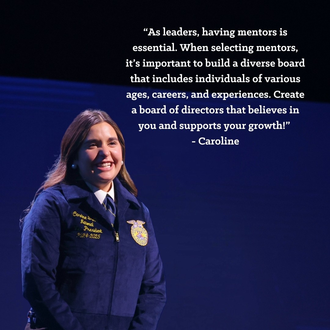 Advice from some of our National Officers🌟

#FFA