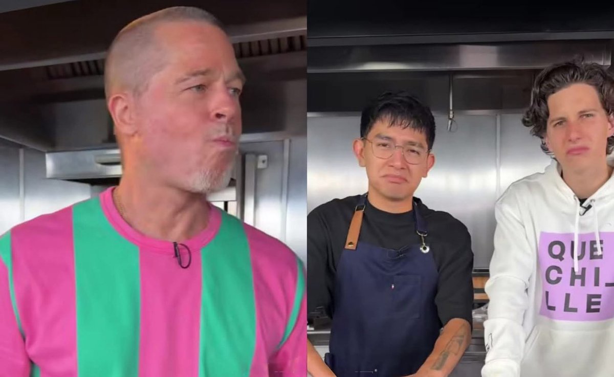 LA COLABORACIÓN DEL AÑO

Robe Grill y Chef en Proceso acaban de subir un video cocinando tacos junto al mismísimo Brad Pitt.
