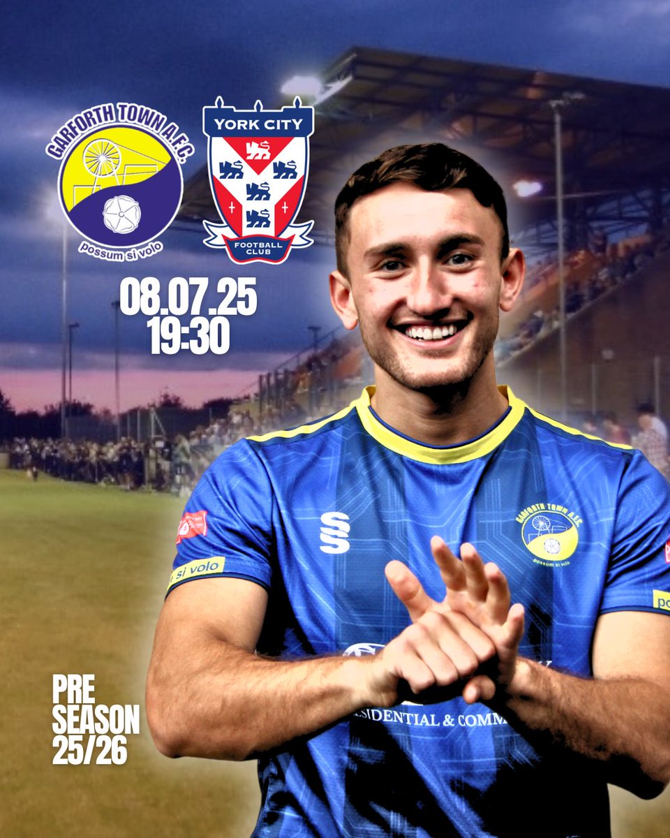 Garforth Town AFC (@thegarforthtown) on Twitter photo Pre-book your ticket for our pre-season game against <a href="/YorkCityFC/">York City FC</a> and avoid the queue at the turnstile.
Attend a pre-season game and receive a voucher for £10 off a season ticket purchase 🎟
shop.garforth.town/products/york-…
#NonLeague #Garforth #groundhopping #leeds Pre-book your ticket for our pre-season game against <a href="/YorkCityFC/">York City FC</a> and avoid the queue at the turnstile.
Attend a pre-season game and receive a voucher for £10 off a season ticket purchase 🎟
shop.garforth.town/products/york-…
#NonLeague #Garforth #groundhopping #leeds