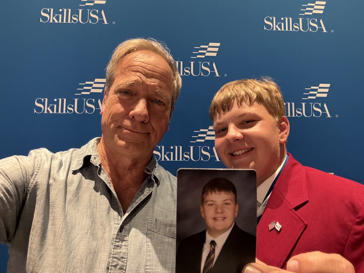 mikeroweworks's tweet image. BIG night here in Hotlanta!
Skills USA convened for their annual National Leadership and Skills Competition – the largest celebration of the skilled trades in America. This week, a promising crop of young and aspiring tradespeople have gathered here from all over the country to…