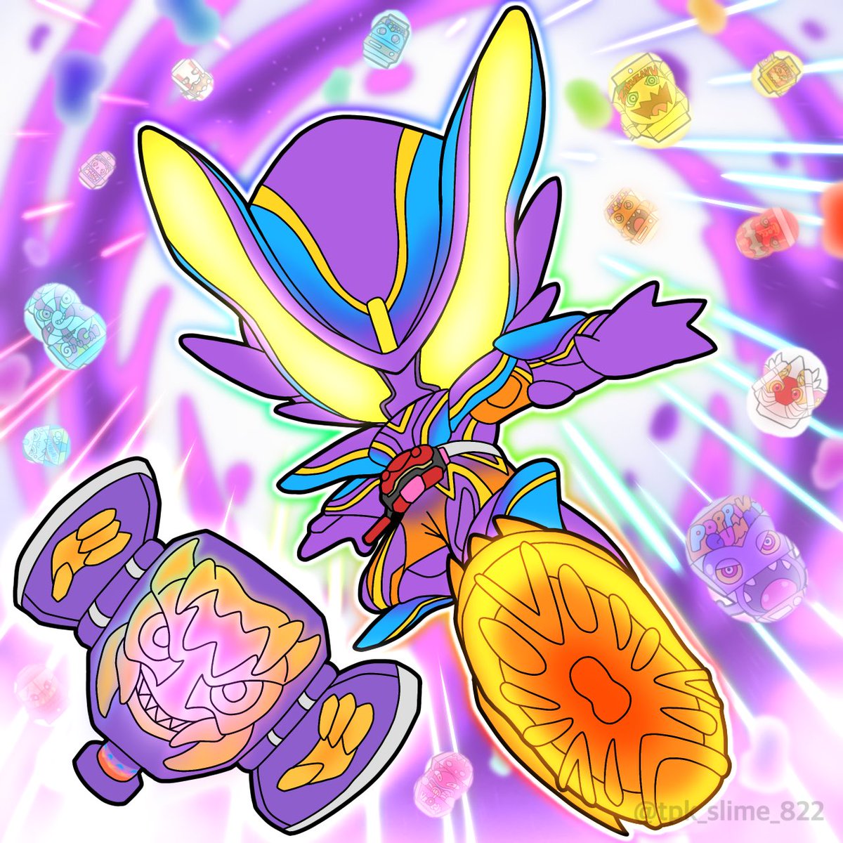 Slime_tkp822's tweet image. 『『マスターテイスト‼️』

#仮面ライダーガヴ #KamenRiderGavv