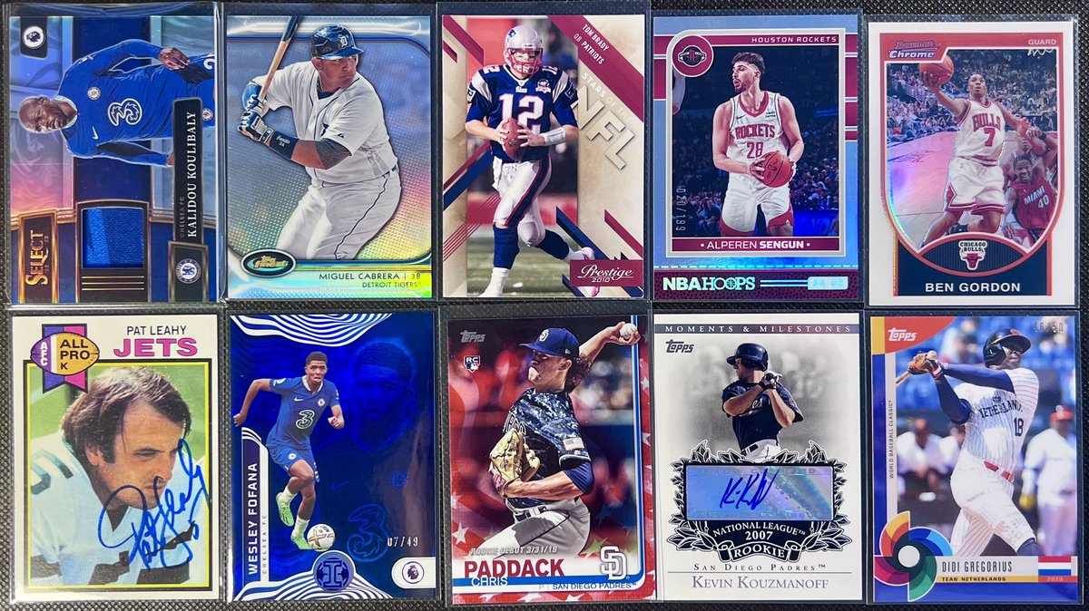 #coolenoughstacks Lot 69

$2 each

Sengun /199
Gordon /299
Fofana /49
Paddack /76
Gregorius /50

Claim by player name

Rules &amp; info in pinned tweet. Stack through Thursday.

#coolenoughstacks