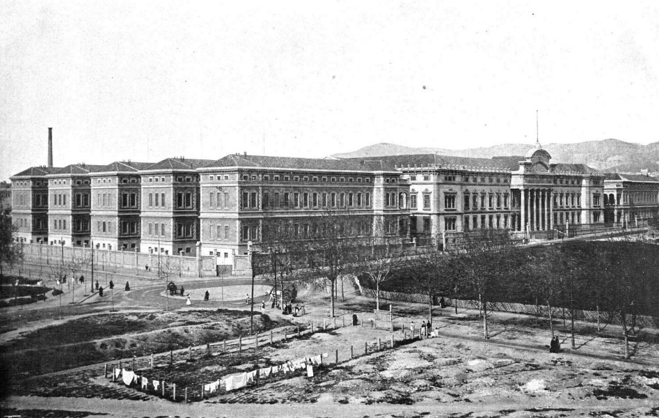 #TalDiaComAvui fa 130 anys començava la construcció de l'Hospital Clínic.
