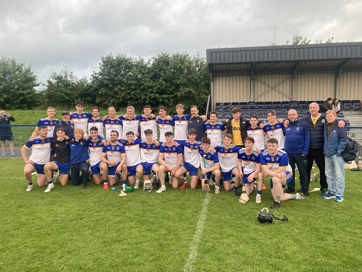 Comhghairdeas to the Senior  Hurlers who captured the Antrim Division 4 Title this evening.