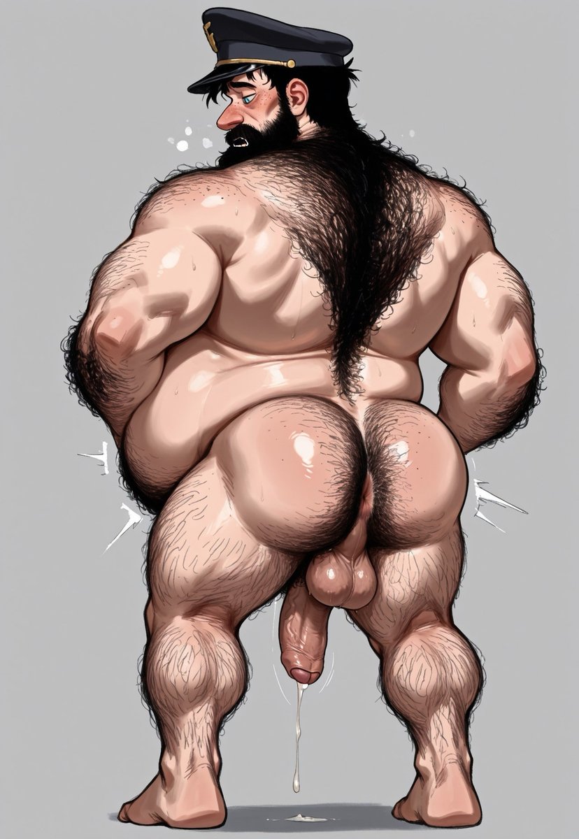 GutPump's tweet photo. #theadventuresoftintin #captainhaddock #bara #belly #nsfw https://t.co/dCZpWBK9Dg