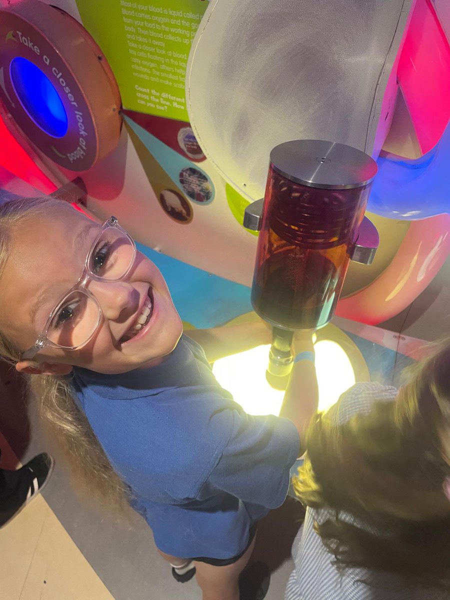 A wonderful day for our Year 4 children at the ThinkTank Museum exploring the work they have been learning in Science about the heart #curiosity