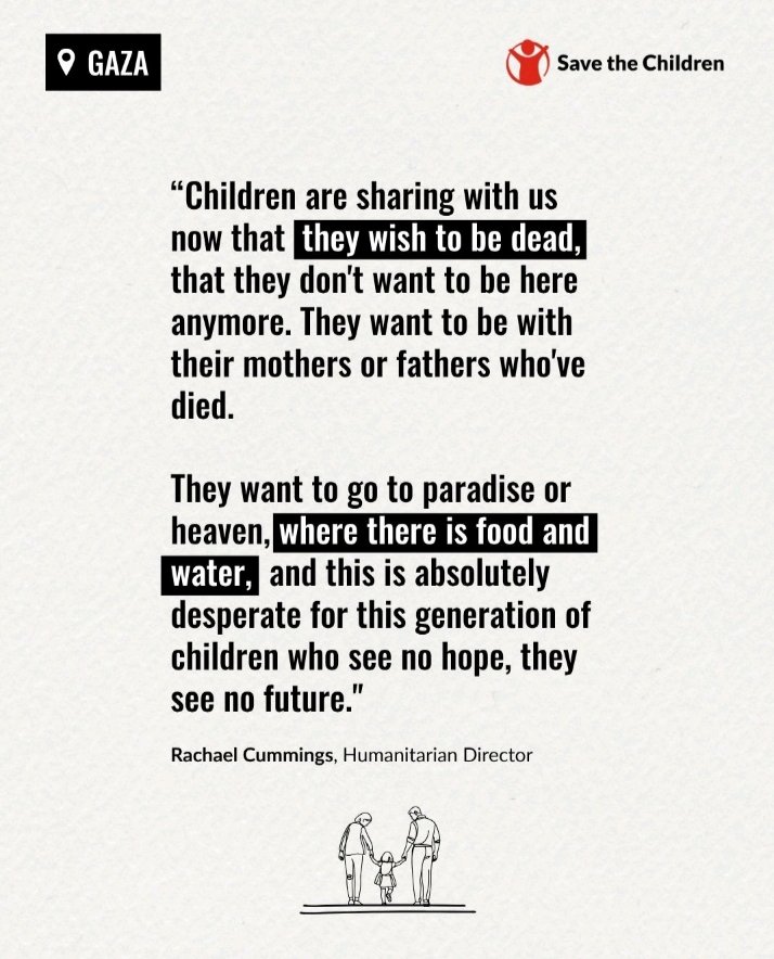 Over the past 20 months, I’ve read, seen, and heard many things I will never forget. Of them all, Palestinian children wishing to be dead was perhaps the most horrifying.