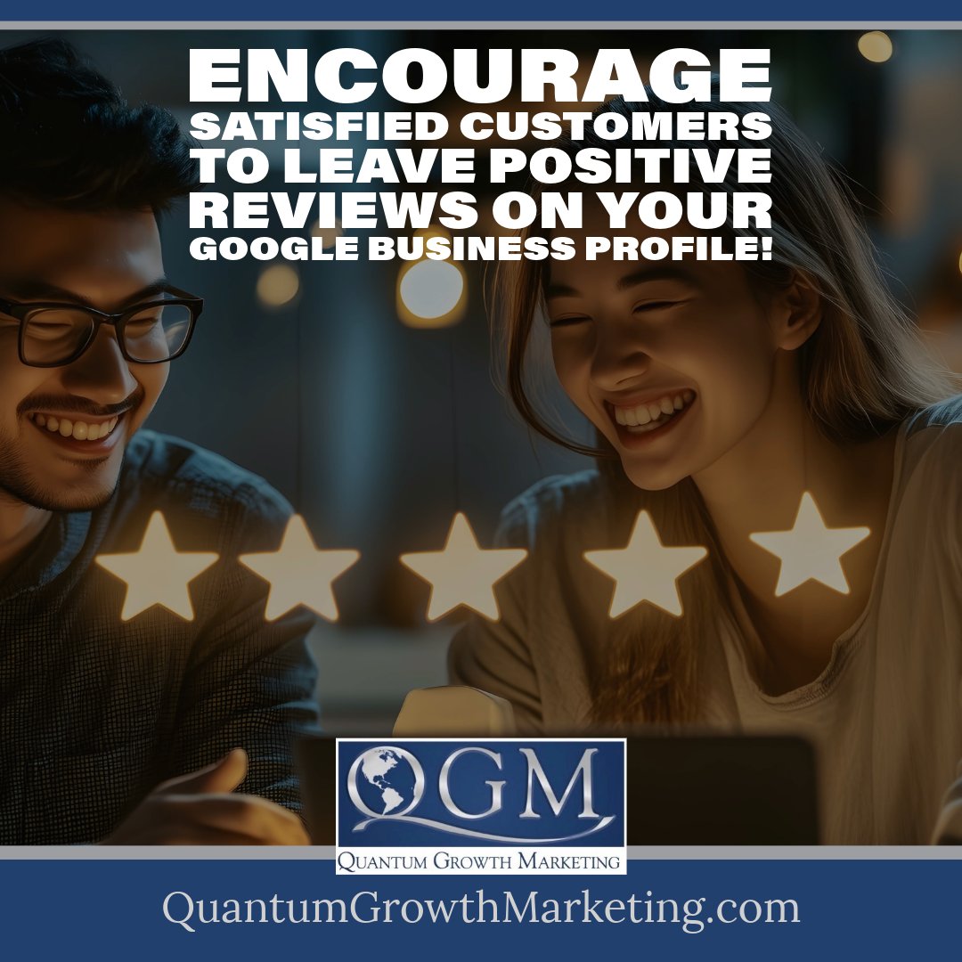 qgmnow's tweet image. 🤝 Encourage satisfied customers to leave positive reviews on your Google Business Profile!

The Best Local SEO Services: quantumgrowthmarketing.com

🌟 Our team helps you build credibility and rank better locally.

#CustomerReviews #LocalSEOBoost #BusinessSucces...