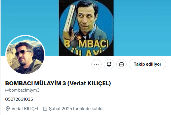 Bu Adam şu platformdaki Çok insana Pozitif dokunmuştur. Ama Sırf bu yüzden Şu an Cezaevinde tutuklu. Ve herkes O'nu unuttu. Bombacı Mülayim Vedat Kılıçel, Kendini Türk Polis Teşkilatının Sorunlarına adadı ama aldığı karşılık Cezaevi oldu. Desteksiz bırakıldı ve bu durum an