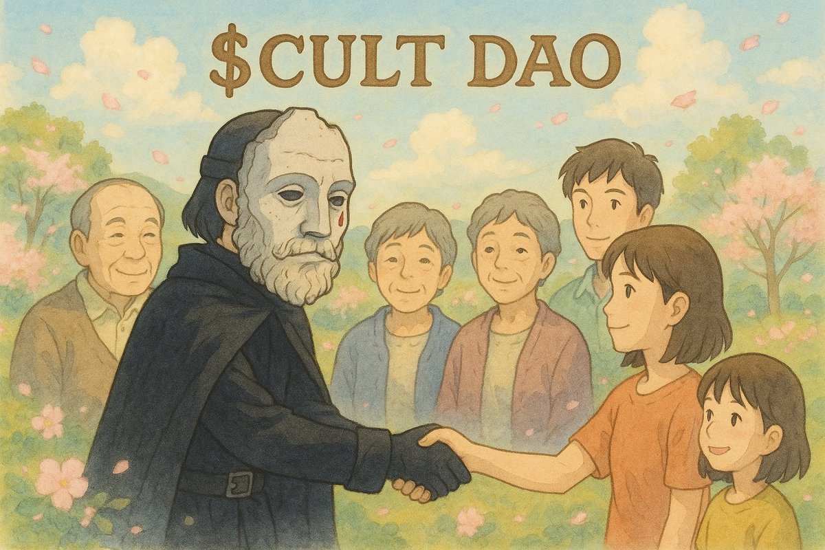 Ironic_Paradox_'s tweet photo. @lex_node No war
The Miladys can spread their hate, but $CULT DAO is about unity & hope
#stonesoup https://t.co/WOGXsDkU5R